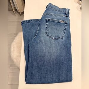 Joe's Jeans Rosamund High-Rise Wide Leg Cropped Jean